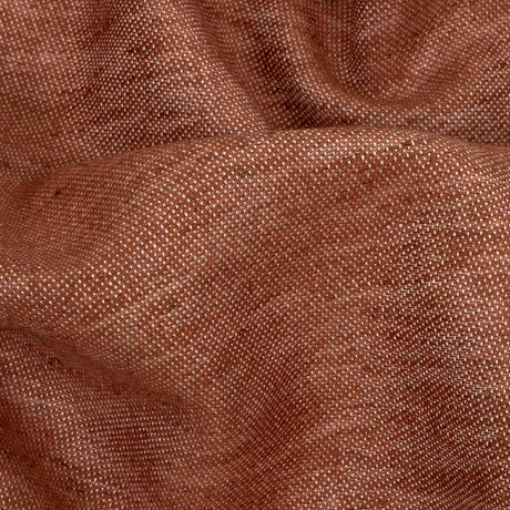 Cotton, Tencel and Linen Blended Woven - Heathered Cinnamon - Toledo Collection