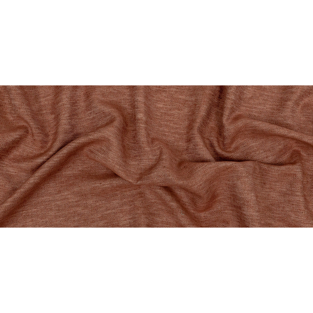 Cotton, Tencel and Linen Blended Woven - Heathered Cinnamon - Toledo Collection