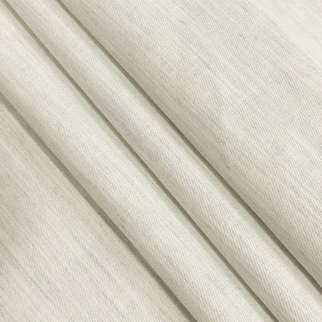 Cotton, Tencel and Linen Blended Woven - Heathered Ivory - Toledo Collection