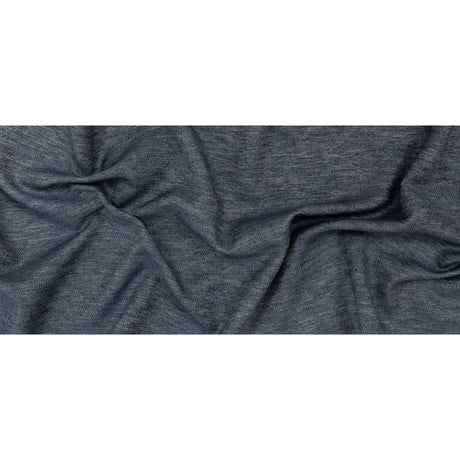 Cotton, Tencel and Linen Blended Woven - Heathered Indigo - Toledo Collection