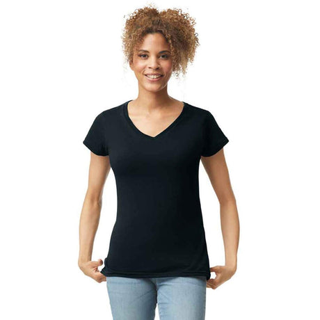 Gildan Women’s Heavy Cotton V-Neck T-Shirt | Soft Durable Tee