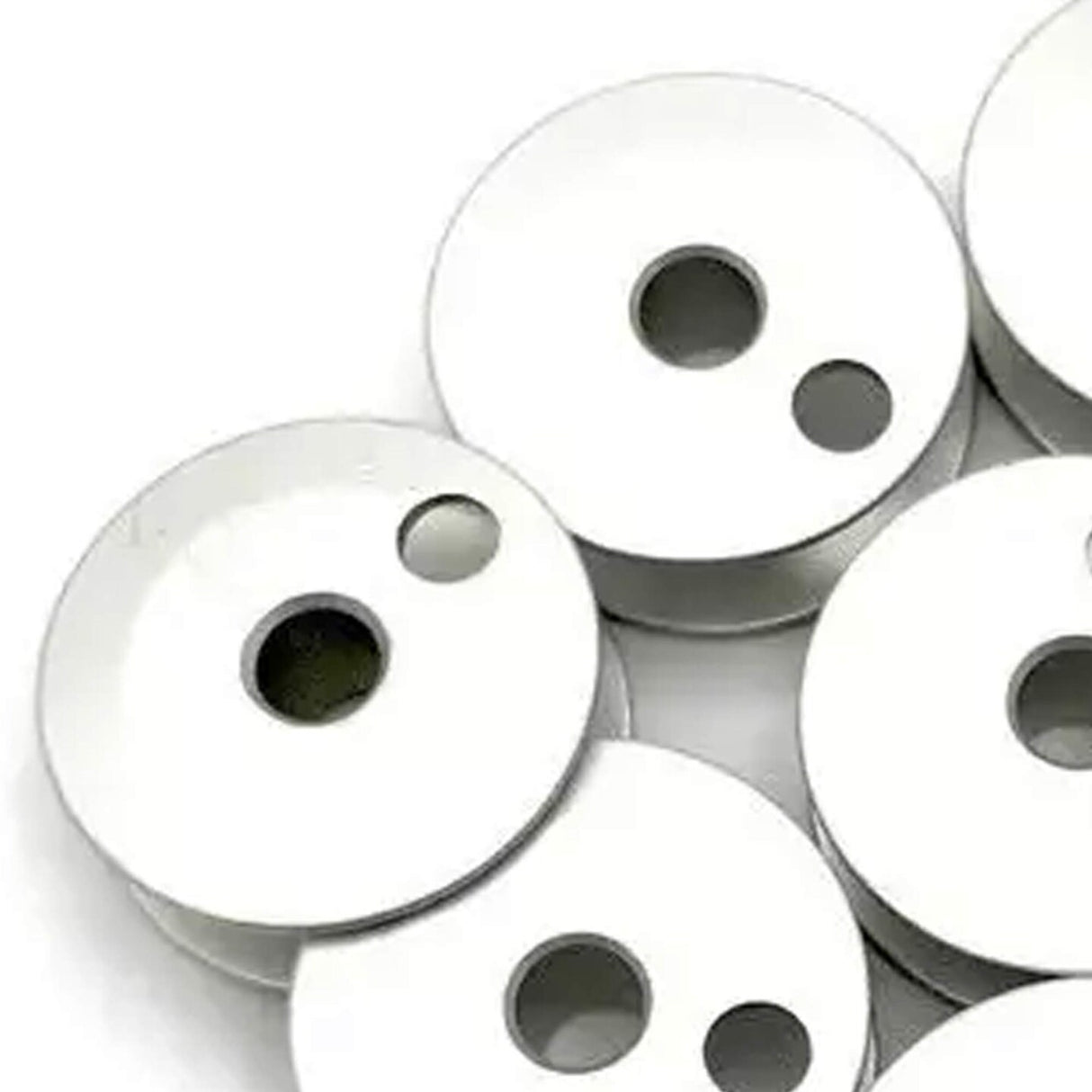 Aluminum Bobbins Brother #155484001 Lightweight Metal Construction for Smooth Stitching
