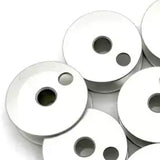 Aluminum Bobbins Brother #155484001 Lightweight Metal Construction for Smooth Stitching