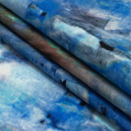 Mood Exclusive Blue Yonder Ethereal Apparition Cotton Poplin