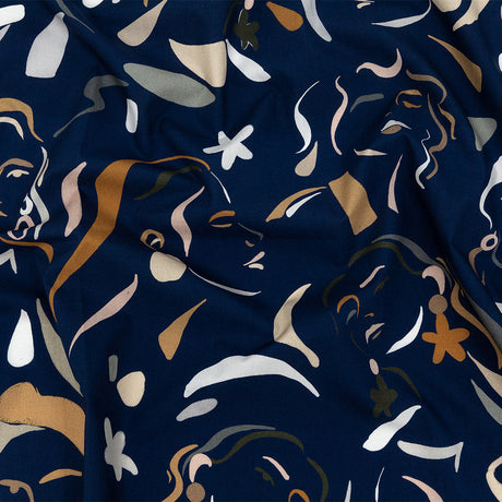 Mood Exclusive Twilight Blue Le Muse Cotton Poplin
