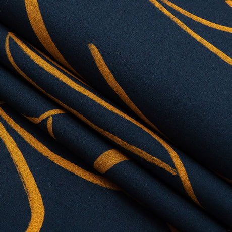 Mood Exclusive Blueberry Felidae Flexibility Cotton Poplin