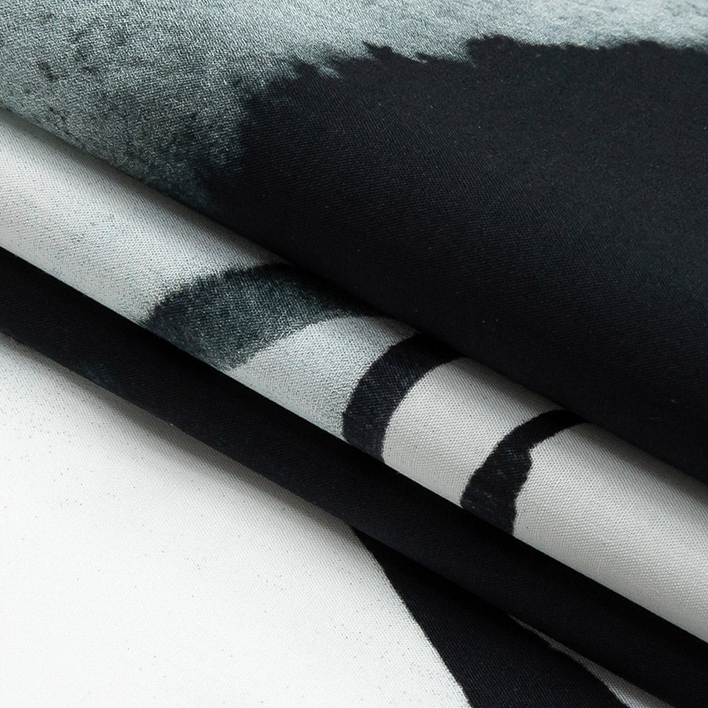 Mood Exclusive Monochrome Unearthly Portrait Cotton Poplin