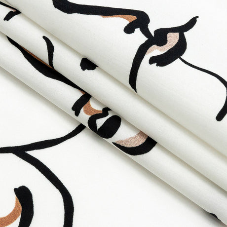 Mood Exclusive White Abstract Concepts Cotton Poplin