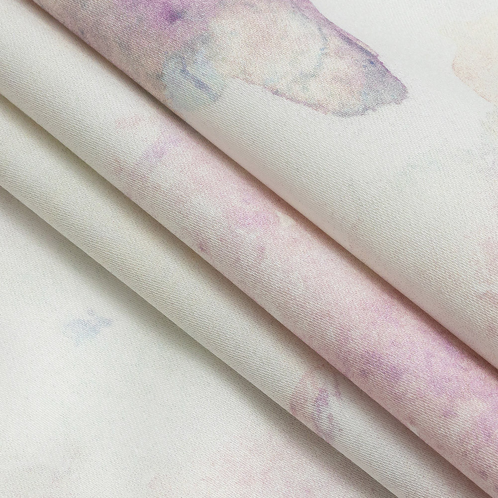 Mood Exclusive Angel Wing and Blue Blush Celestial Radiance Stretch Cotton Sateen