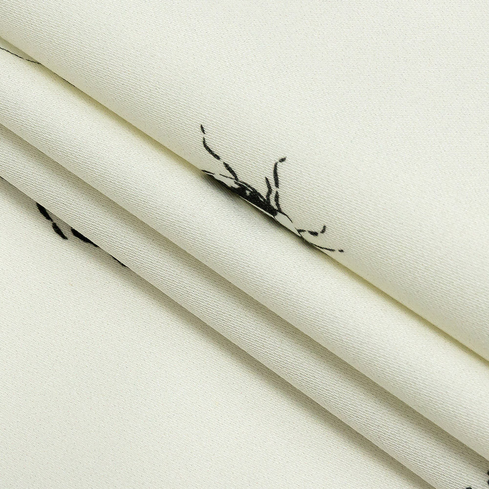 Mood Exclusive Vanilla Ice Porchlight Entomology Stretch Cotton Sateen