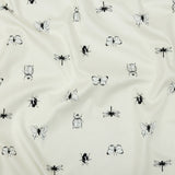 Mood Exclusive Vanilla Ice Porchlight Entomology Stretch Cotton Sateen