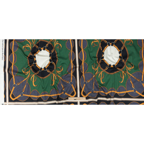 Mood Exclusive Green Roundup Rehearsal Stretch Cotton Sateen