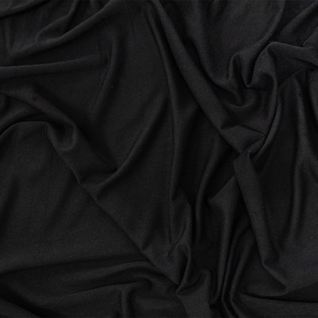 Ultra-Soft Rayon Jersey - Black - Cyrus Collection