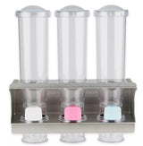 Server 80103 Three 24 Oz Dispensers in Rack; for Granular Sweeteners