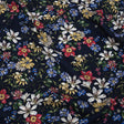 Mood Exclusive Black Iris Midnight Garden Viscose Twill