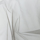 Oscar de la Renta Deep Brown Soft Nylon Tulle