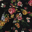 Mood Exclusive Black Rosaceous Resolution Spotted Viscose Jacquard