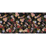 Mood Exclusive Black Floriferous Fantasy Spotted Viscose Jacquard
