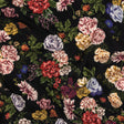 Mood Exclusive Black Floriferous Fantasy Spotted Viscose Jacquard