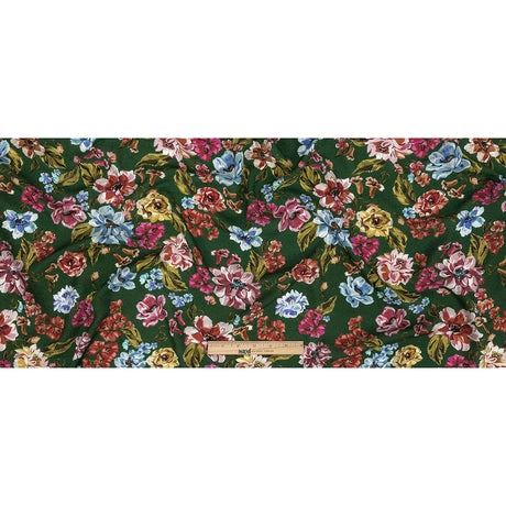 Mood Exclusive Emerald Inflorescent Wonderwork Spotted Viscose Jacquard