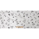 Mood Exclusive White Pictogram Pleasure Drapey Viscose Woven