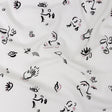 Mood Exclusive White Pictogram Pleasure Drapey Viscose Woven