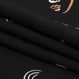 Mood Exclusive Black Pictogram Pleasure Drapey Viscose Woven