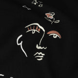 Mood Exclusive Black Pictogram Pleasure Drapey Viscose Woven