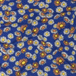 Rayon Batiste Print - Cobalt Floral - Mood Exclusive Lazy Daisy Days