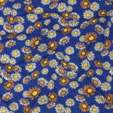 Rayon Batiste Print - Cobalt Floral - Mood Exclusive Lazy Daisy Days