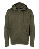 Independent Trading Co. Unisex Midweight Full-Zip Hooded Sweatshirt