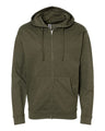 Independent Trading Co. Unisex Midweight Full-Zip Hooded Sweatshirt
