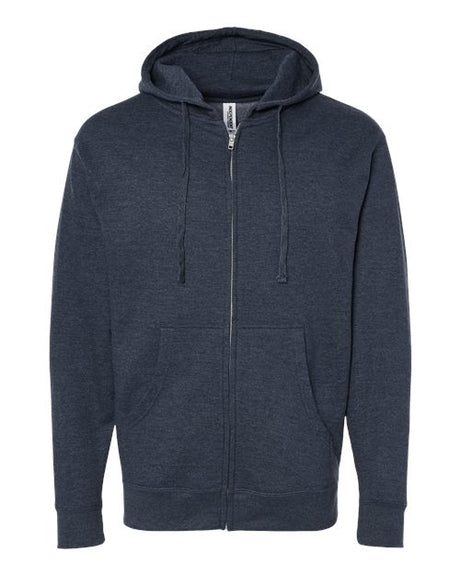 Independent Trading Co. Unisex Midweight Full-Zip Hooded Sweatshirt