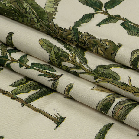 Mood Exclusive Ivory Heart of Palm Stretch Cotton Sateen