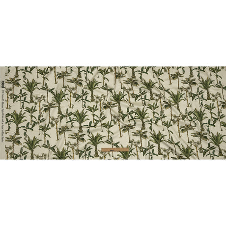 Mood Exclusive Ivory Heart of Palm Stretch Cotton Sateen