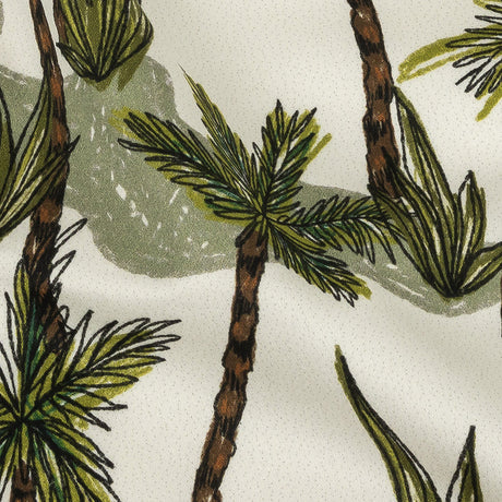 Mood Exclusive Ivory Island Oasis Stretch Cotton Sateen