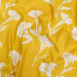 Mood Exclusive Yellow Bellflower Breeze Stretch Cotton Woven