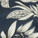Mood Exclusive Blue Illustrated Cultivation Stretch Cotton Woven