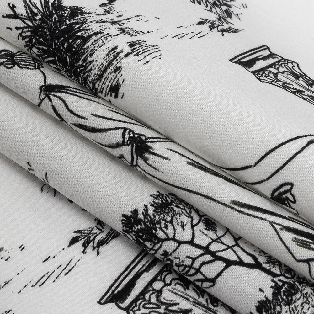 Mood Exclusive Thesmophoria Stretch Cotton Poplin