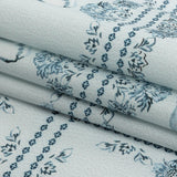Mood Exclusive Sky Blue Busts of Antiquity Stretch Cotton Poplin