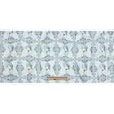 Mood Exclusive Sky Blue Busts of Antiquity Stretch Cotton Poplin