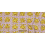 Mood Exclusive Rays of Gold Stretch Cotton Poplin