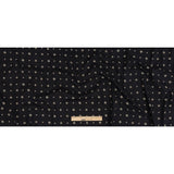 Mood Exclusive Black Geometric Gems Stretch Cotton Poplin