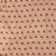 Mood Exclusive Creamcicle Fanned Florals Stretch Cotton Poplin