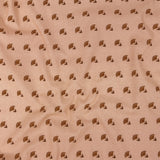 Mood Exclusive Creamcicle Fanned Florals Stretch Cotton Poplin