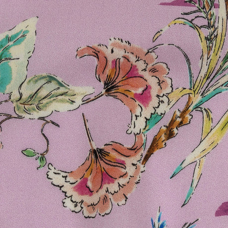 Mood Exclusive Orchid Pursuit of Paradise Cotton Voile