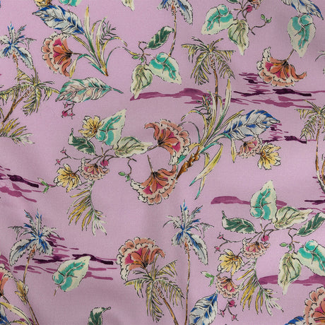 Mood Exclusive Orchid Pursuit of Paradise Cotton Voile