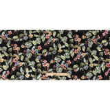 Mood Exclusive Black Hibiscus Haven Cotton Voile