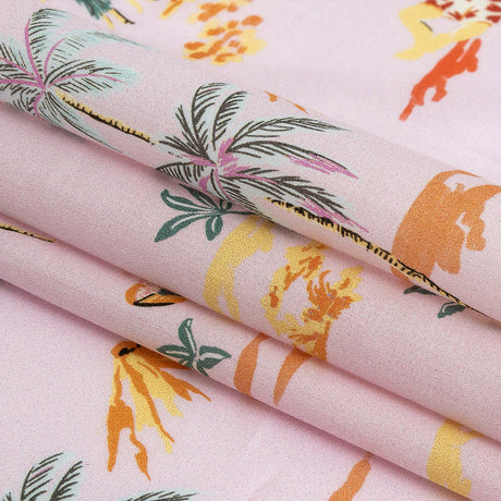 Mood Exclusive Pale Pink Island Idyll Cotton Voile