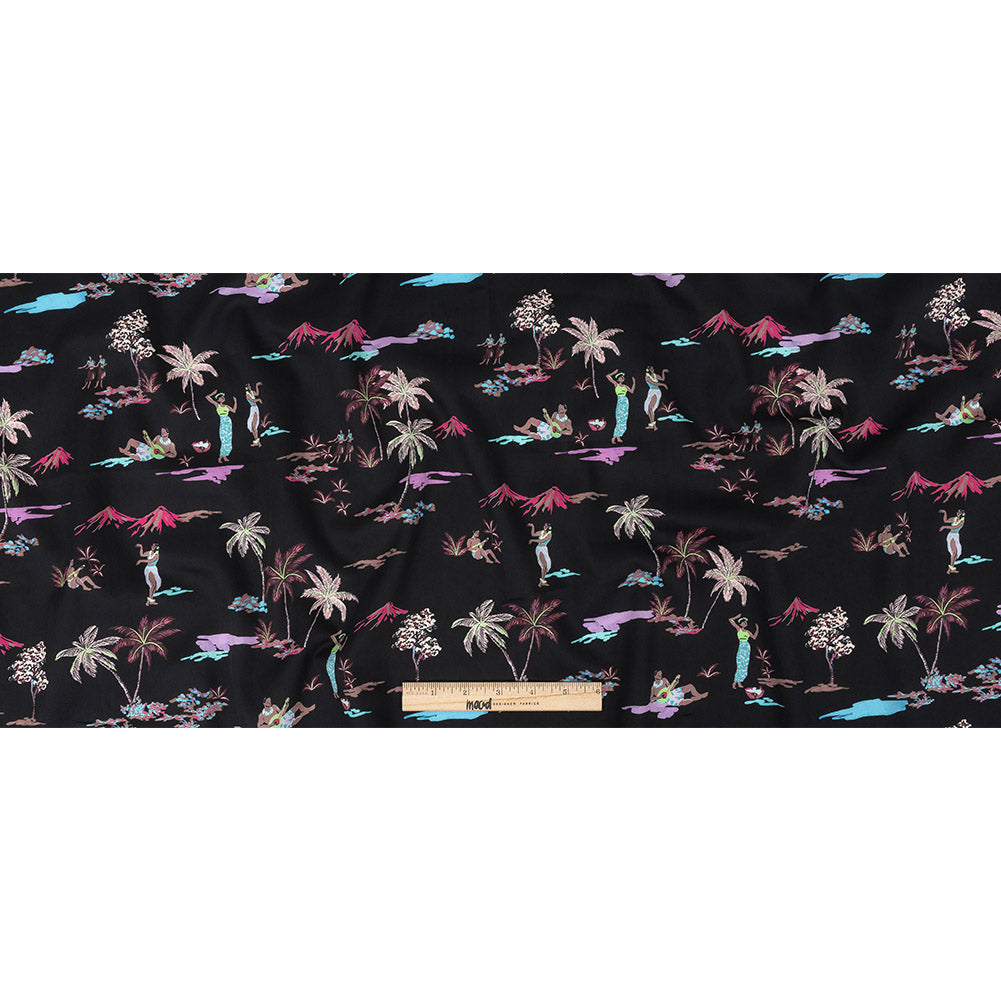 Mood Exclusive Black Island Idyll Cotton Voile